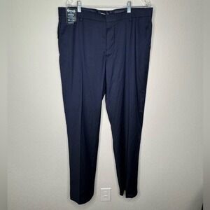 NWT‎ Murano Zac Fit Wardrobe Essentials Flat-Front Dress Pants- Sz 38x34